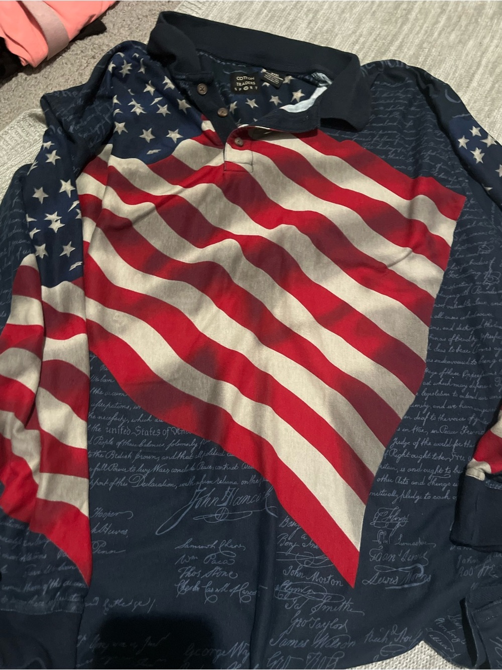 Men's Long-Sleeve Button Down Shirt